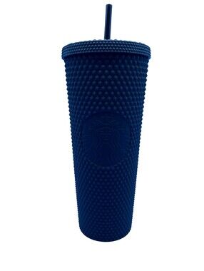 Starbucks Disney Walt Disney World 50 Tumbler Black Studded 24oz Straw Lid